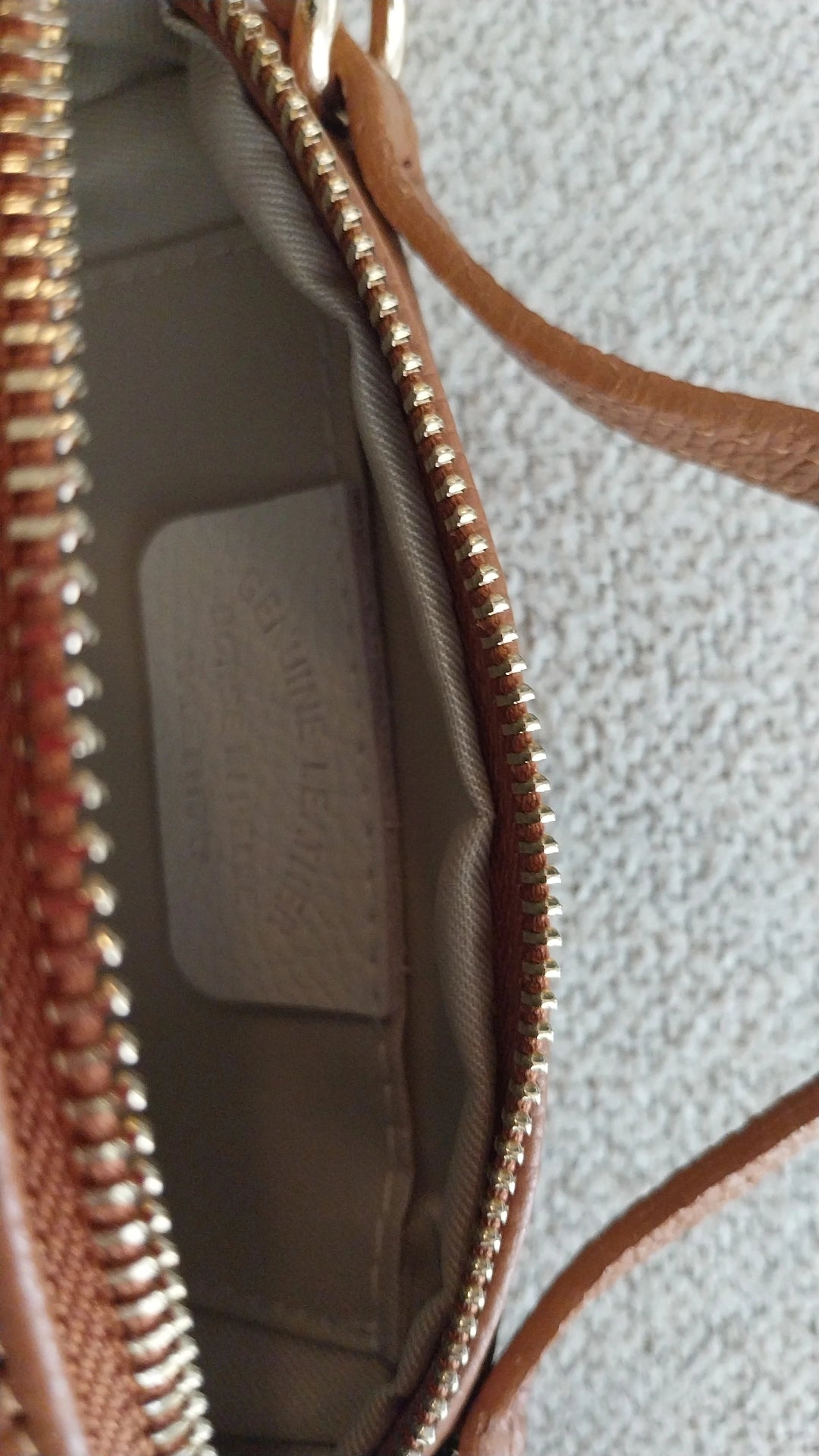 Beauty/Minibag Cuoio