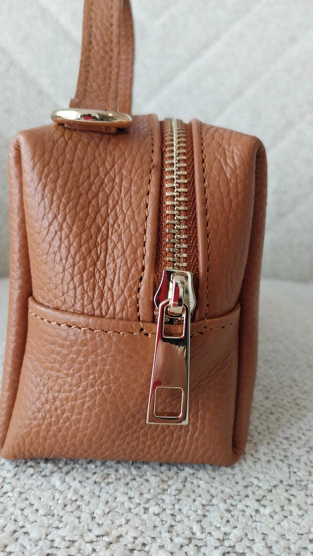 Beauty/Minibag Cuoio