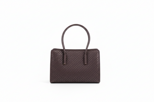 THE CITY tote  Burgundy