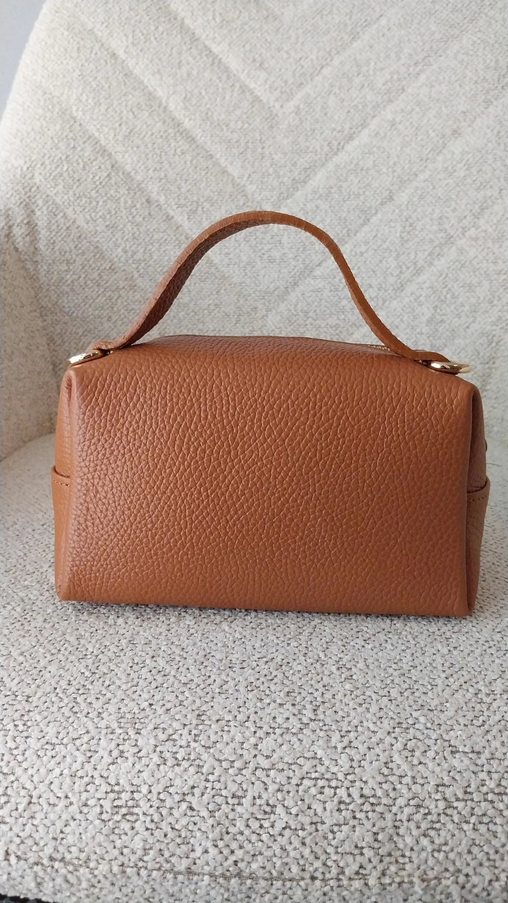 Beauty/Minibag Cuoio