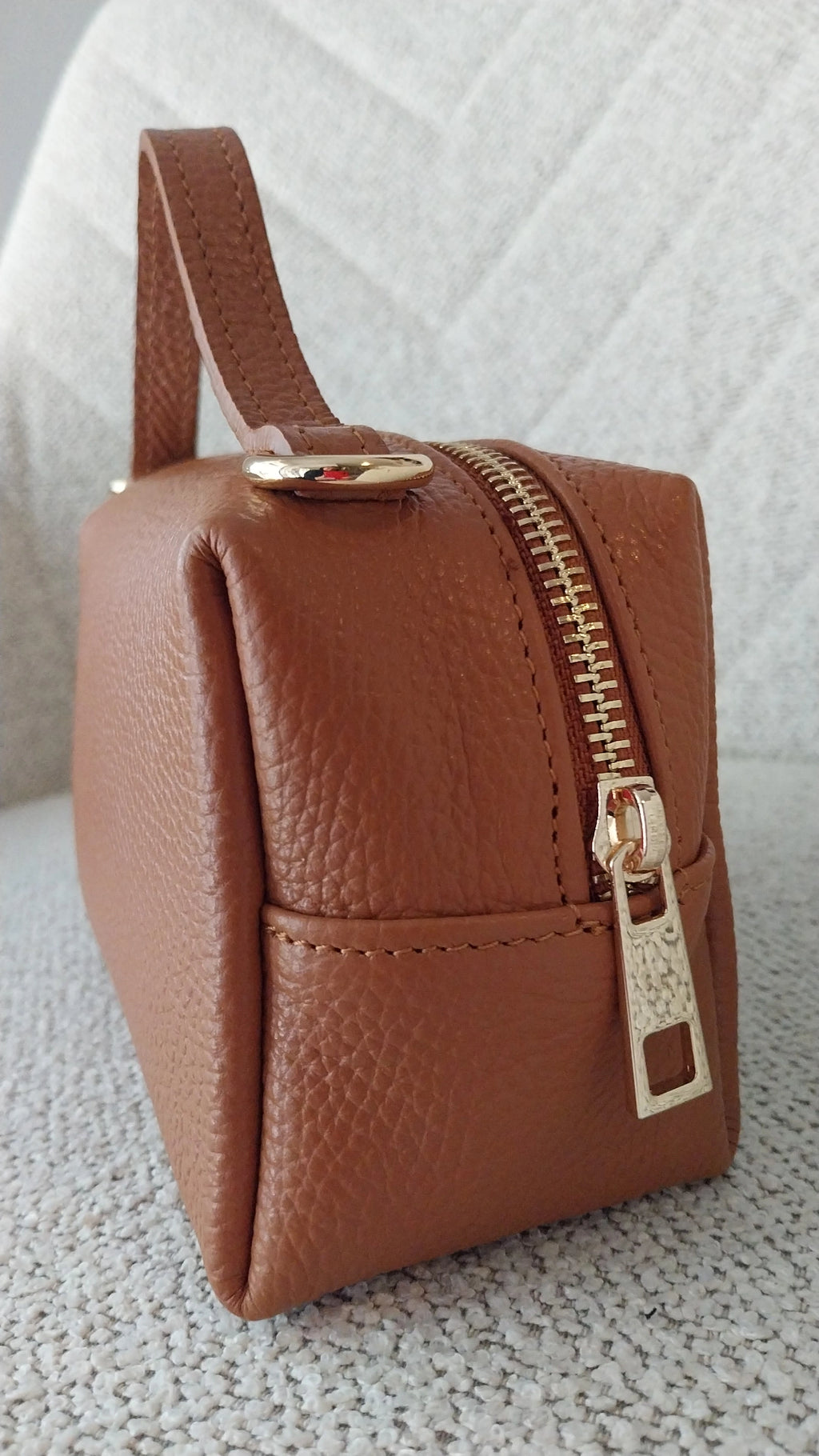 Beauty/Minibag Cuoio