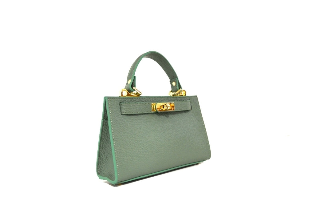 CARRIE     Borsa handbag in vera pelle realizzata a mano